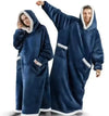 Oversized Fleece Wearable Blanket Hoodie