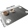 Absorbent Rubber Backing Pet Feeding Mat