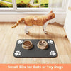 Absorbent Rubber Backing Pet Feeding Mat