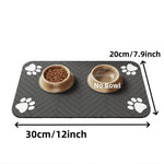 Absorbent Rubber Backing Pet Feeding Mat