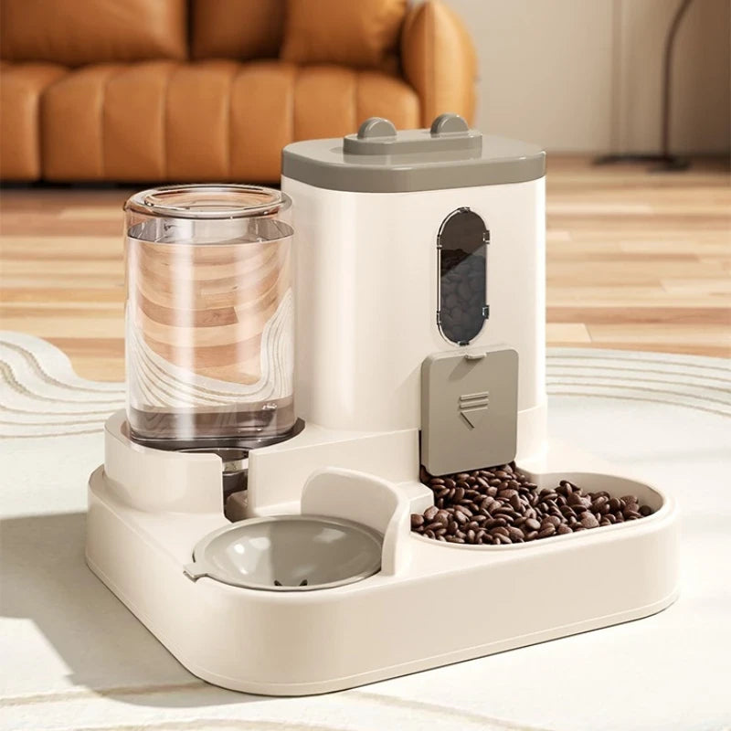 Automatic Cat Feeder and Water Dispenser