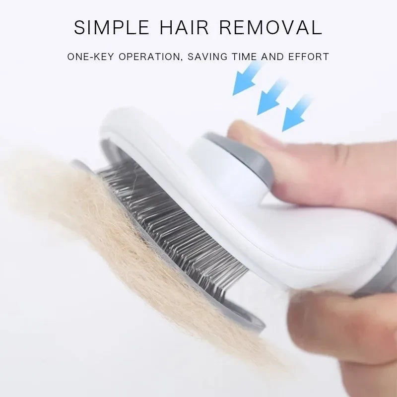 Self Cleaning Pet Grooming Brush