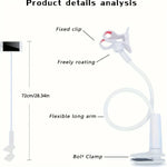 Flexible Gooseneck Bedside Phone Clamp