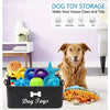 Felt Dog Toy Storage Basket
