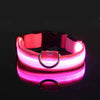 Nylon LED Flashing Glow Dog Collar
