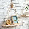 Wooden Hanging Swing Shelf
