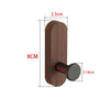 Self Adhesive Walnut Wood Wall Hook