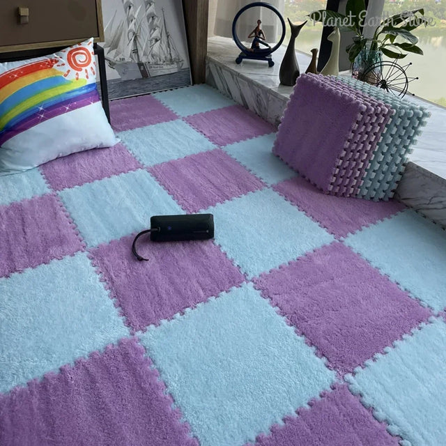 Fluffy Foam Puzzle Playmat