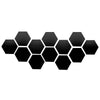 3-D Hexagon Acrylic Mirror Wall Sticker