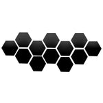 3-D Hexagon Acrylic Mirror Wall Sticker