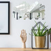 3-D Hexagon Acrylic Mirror Wall Sticker
