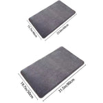 Super Absorbent Coral Velvet Bath Mat