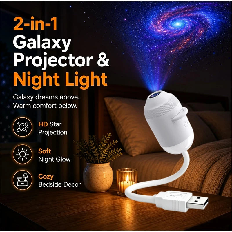 HD Smart Starry Sky Projector Night Light