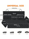 Waterproof and Dirt-Resistant Back Seat Cover For Dogs