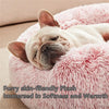 Plush Donut Bed for Cats & Small Dogs