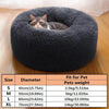 Plush Donut Bed for Cats & Small Dogs