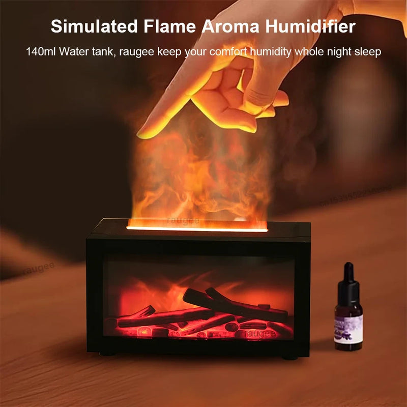 Flame Aroma Diffuser Humidifier