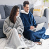 Oversized Fleece Wearable Blanket Hoodie