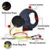 Retractable Dual Dog Leash with Lights