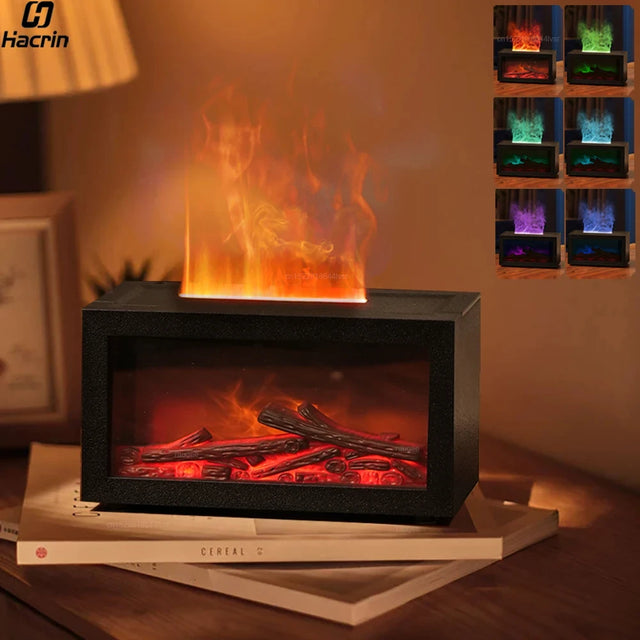 Flame Aroma Diffuser Humidifier