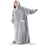 Oversized Fleece Wearable Blanket Hoodie