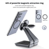 Magnetic 3 in 1 Wireless Charger Station for Samsung Ultra S24/S25/S26 Fast Charging Stand for Galaxy Watch 8/7/6/Earbuds