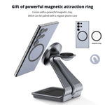 Magnetic 3 in 1 Wireless Charger Station for Samsung Ultra S24/S25/S26 Fast Charging Stand for Galaxy Watch 8/7/6/Earbuds