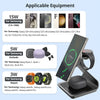Magnetic 3 in 1 Wireless Charger Station for Samsung Ultra S24/S25/S26 Fast Charging Stand for Galaxy Watch 8/7/6/Earbuds