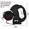 Retractable Dual Dog Leash with Lights