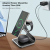 Magnetic 3 in 1 Wireless Charger Station for Samsung Ultra S24/S25/S26 Fast Charging Stand for Galaxy Watch 8/7/6/Earbuds