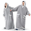 Oversized Fleece Wearable Blanket Hoodie