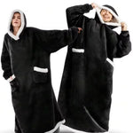 Oversized Fleece Wearable Blanket Hoodie